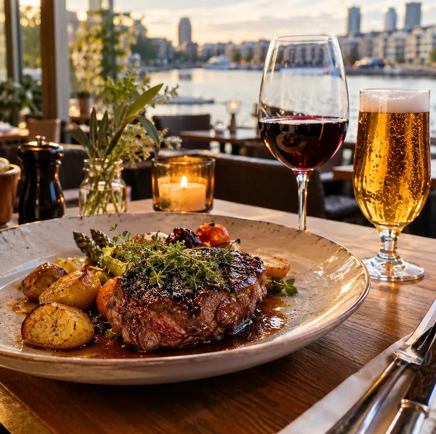 Restaurang med hög omsättning och sjöutsikt – Hammarby Sjöstad bild 2