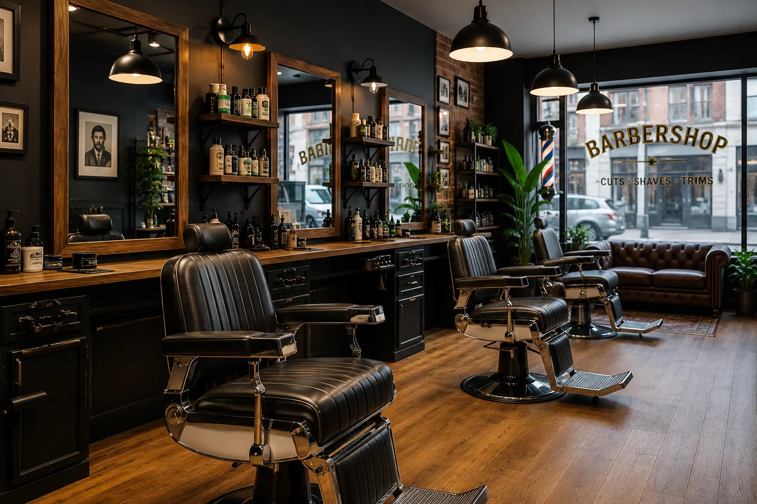 Nyckelfärdig barbershop i Helsingborg bild 1